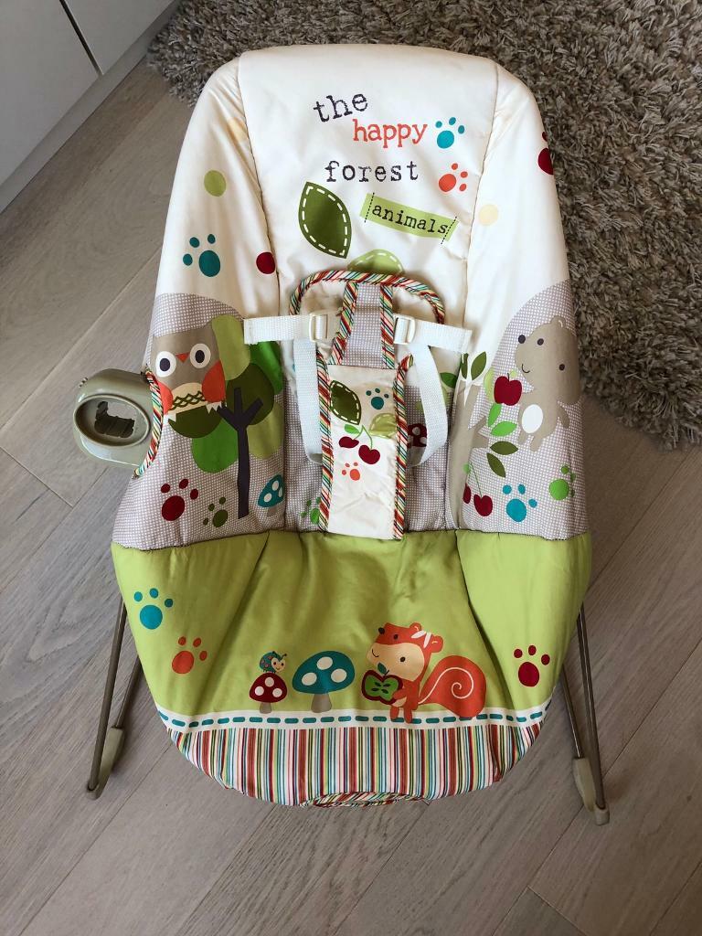 fisher price happy forest bouncer